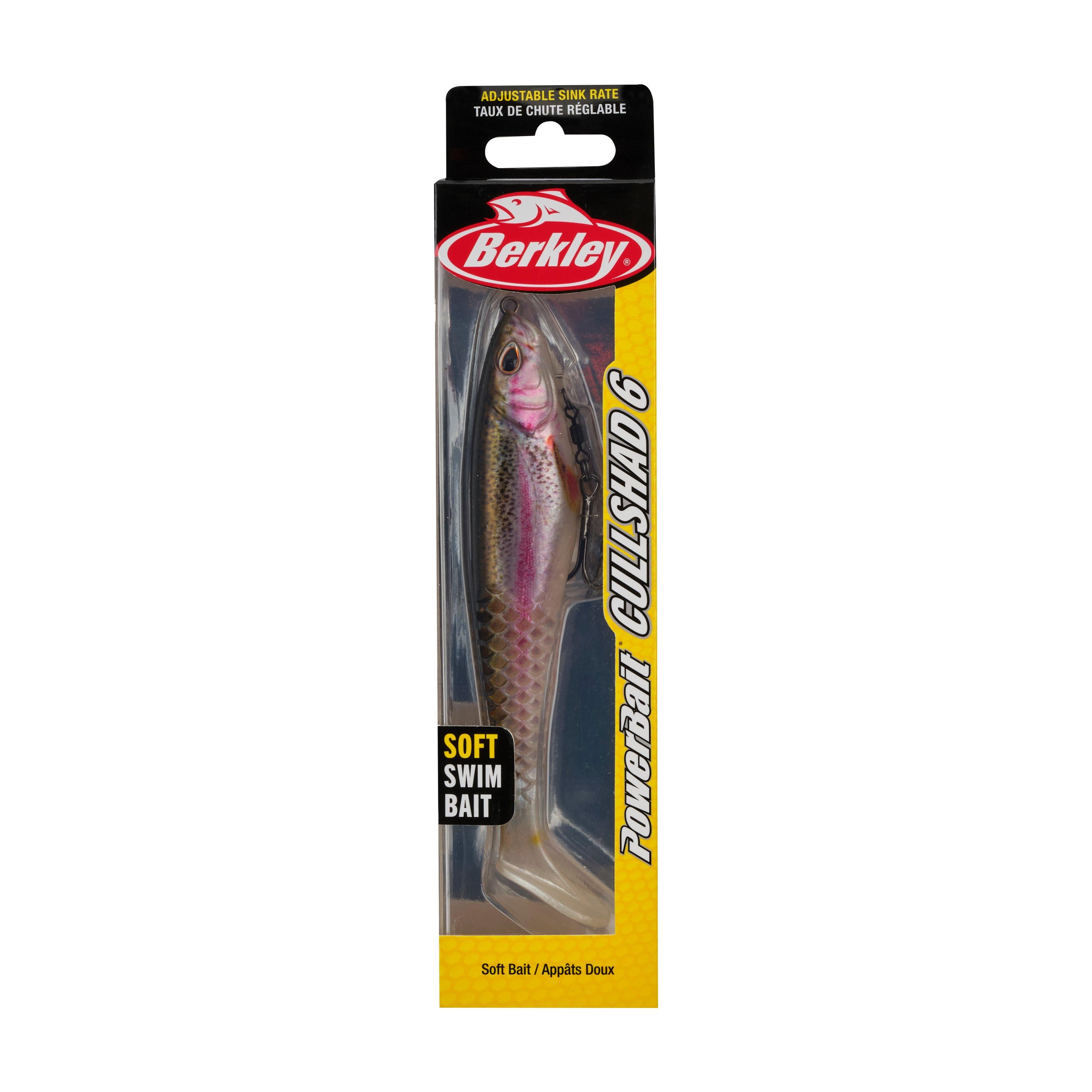 (2 pack) Berkley PowerBait® CullShad, 6 in, HD Rainbow Trout