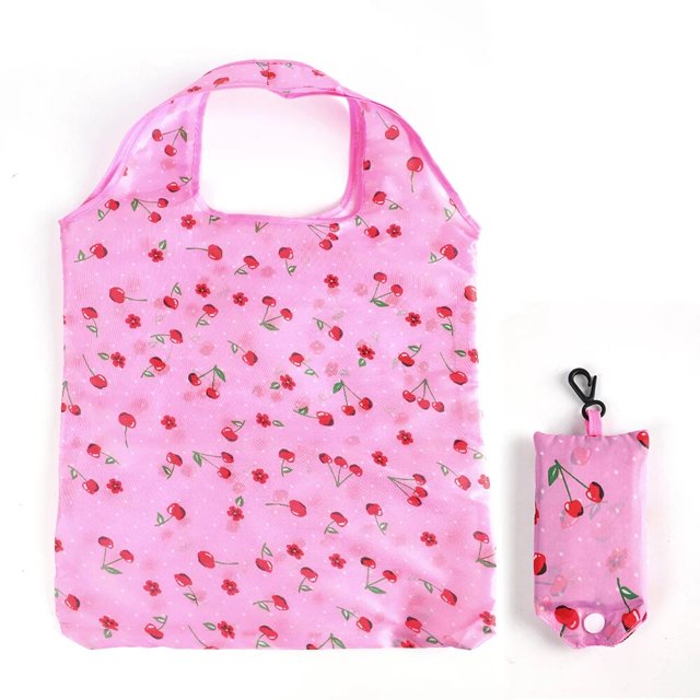 Bolsa de compras plegable reutilizable, bolsa de comestibles de viaje respetuosa con el medio ambiente, con estampado de plantas de gato y perro, portátil, para supermercado