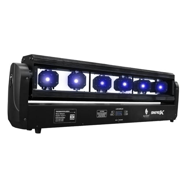 Barra de Luz SNIPER X RED ALIEN PRO 6 Ojos 100 mW
