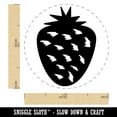 thumbnail image 2 of Strawberry Fruit Doodle Self-Inking Rubber Stamp Ink Stamper - Black Ink - Medium 1 Inch, 2 of 7