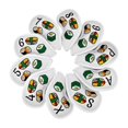 thumbnail image 1 of LOVIVER 10 Pcs Housses de Golf Motif Sushi Accessoire Professionnel Texture Lisse Blanc, 1 of 8