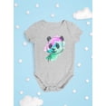 thumbnail image 3 of Panda Eating Bamboo Bodysuit Infant -Image by Shutterstock,  12 Months, 3 of 4