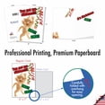 thumbnail image 3 of 10 Assorted Set Funny Christmas Greeting Cards - PetiGreet Cats - Funny, Frisky Noel Felines, 3 of 7