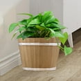 thumbnail image 6 of simhoa Flower Pot Plant Pot Artwork Gifts Decoration Crafts Plant Containers Flower Vase for Living Room Office Indoor Plants Garden 10 Inch, 6 of 9