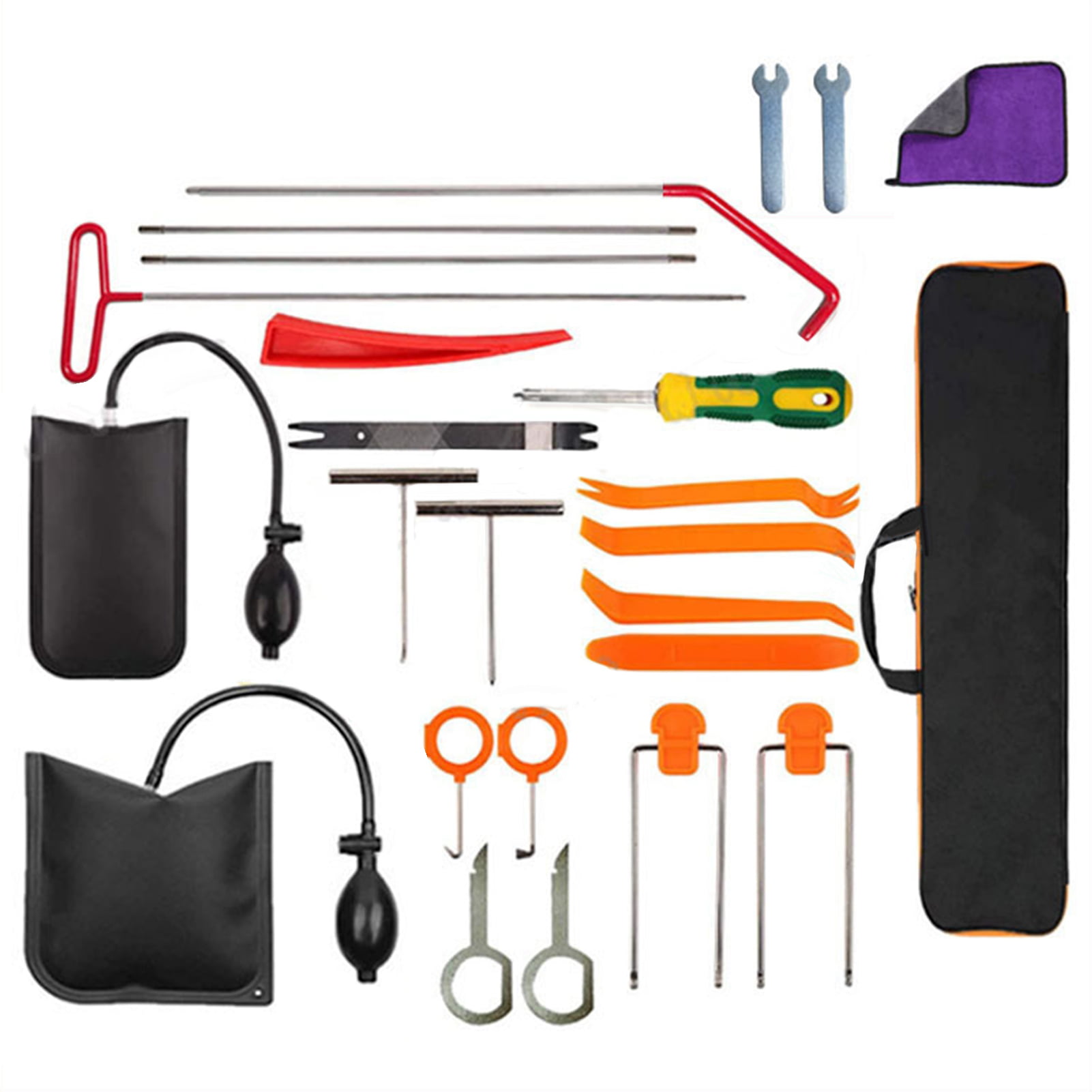 Automotive Essential Tools for Trucks Professional Car Tool Kit with Long Reach Tool 