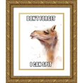 thumbnail image 1 of Shefranov, Olga 15x18 Gold Ornate Wood Framed with Double Matting Museum Art Print Titled - I Can Spit, 1 of 4
