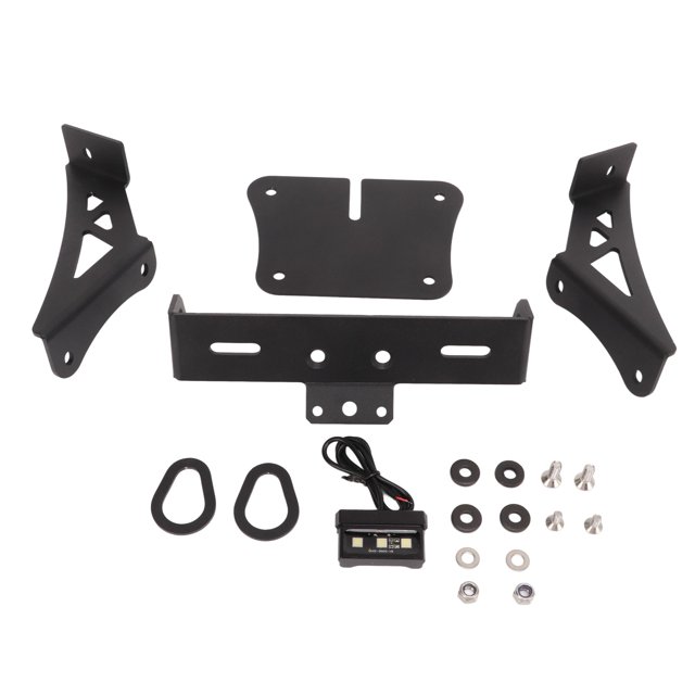 Motorcycle License Plate Holder,Motorcycle License Plate Bracket License Plate Tail Light Holder Motorcycle License Plate Mount Exceptional Reliability