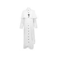 thumbnail image 1 of FAROOT Halloween Priest Costume for Men Vintage Medieval Clergy Robe Belt Cross Set Cosplay Clothes, 1 of 3