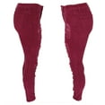 thumbnail image 6 of Women's Distressed Jeans High Waisted Ripped Skinny Stretchy Distressed Denim Pants Slim Fit Trousers for Casual Streetwear, 6 of 9