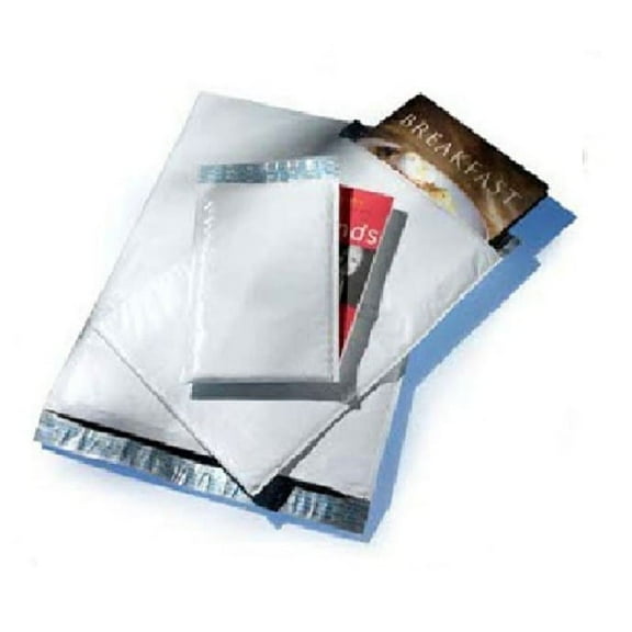 SSBM Bubble Poly Mailers, 5x10 Inch, 500 Pack, Padded Shipping Envelope Mailers, White/Grey, Self Seal and Peel Strip