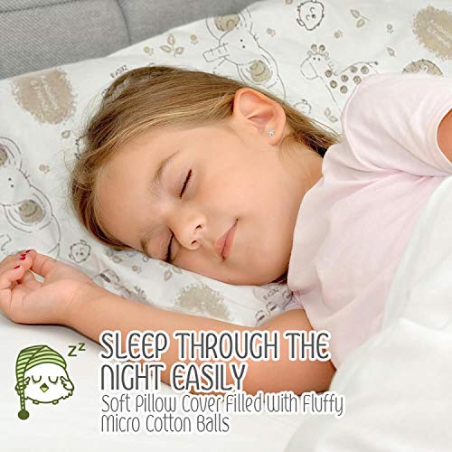 Infant Perfect For Travel Toddler Pillow With Pillowcase Kids Kea