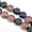 Black Colorized, variant on U8MO 10pcs 12mm 14mm Matte Drum Shape Faceted Crystal Glass Loose Beads Lot-12x7mm-Amber Gold