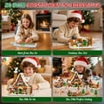 thumbnail image 3 of Calendrier de l'Avent 2025 Maison en Pain d'Épice Mini Ensemble de Construction avec Lumière, Compte à Rebours de 24 Jours Blocs de Construction Village de Noël avec Train Arbre de Noël, pour Adultes Enfants Filles Garçons 12+, 3 of 6