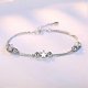 thumbnail image 2 of Pulsera con dije de estrellas centelleantes, pulsera de estrellas con cuentas, pulsera minimalista, pulsera para uso diario, pulsera de eslabones, pulsera celestial, regalo, 2 of 2