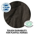 thumbnail image 5 of STORM SHIELD Classic II Medium Attached Neck Horse Turnout Blanket | Black/Grey | 70, 5 of 13