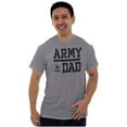 thumbnail image 3 of US Army Dad Military Star Logo Men's Graphic T Shirt Tees Brisco Brands L, 3 of 5