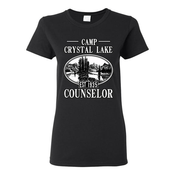 Ladies Camp Crystal Lake Counselor 1935 Summer TV Parody Funny DT T-Shirt Tee