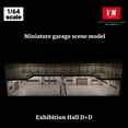 thumbnail image 6 of 1/64 Diorama Car Garage Model, 3 LED Modes Parking Lot Showroom Scene Display Case,Diecast Garage Model Car Showroom Model,Three Adjustable Lights, Dustproof Acrylic Collection Storage, 6 of 24