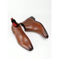 thumbnail image 1 of Business Brown Boots For Men, Ombre Pattern Slip On Chelsea Boots, 1 of 4
