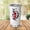 Flower and D 1_02, variant on Custom 20oz Tumbler Featuring Initial 'M' and Elegant Floral Artwork, Stainless Steel Insulated Coffee Mug, Personalized Travel Cup, Birthday, Wedding, Mom