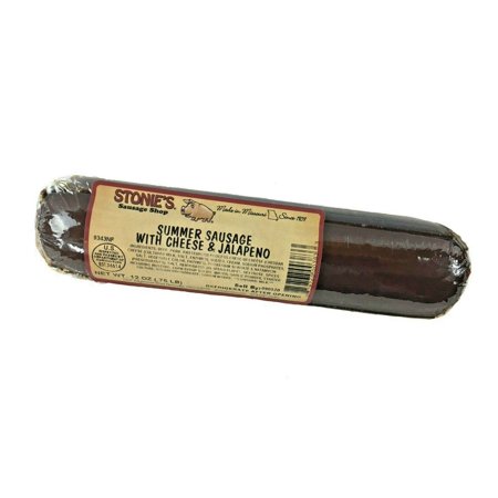 Stonie's Summer Sausage With Cheese & Jalapeno