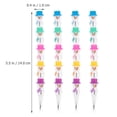 thumbnail image 2 of Miangastore 20Pcs Stackable Snowman Shaped Pencils for Students and Kids, 2 of 9