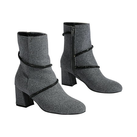 

Hvyesh Pointed Toe Small Leather Shoes Women s British Style Retro Thick Heel Lace heels for women platform heels for women block heels for women