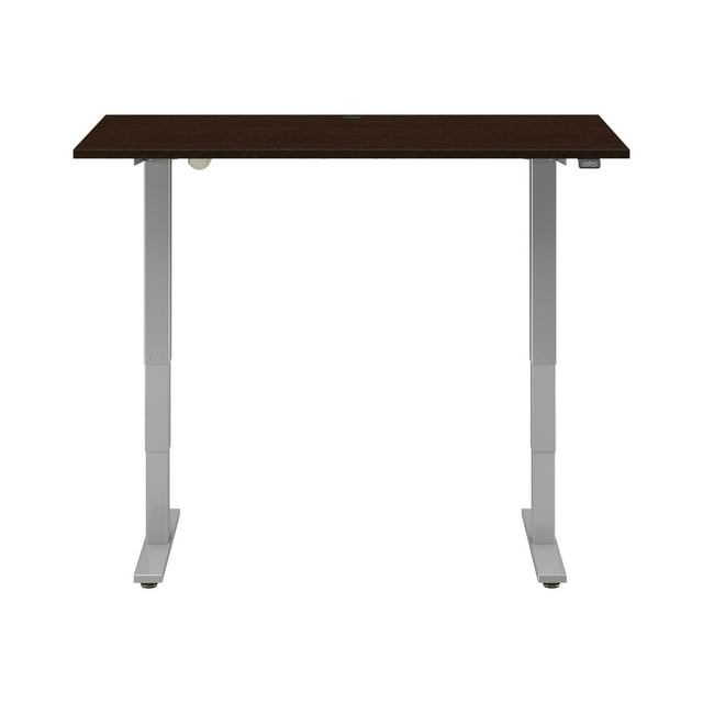 BBF Move 40 - Sit/standing desk - rectangular - mocha cherry