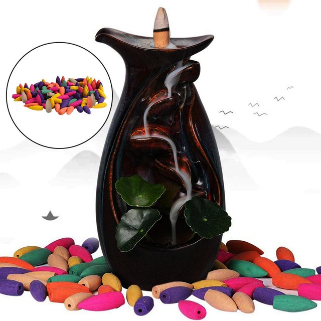 Fragancias para Conos de de reflujo Perfumes mixtos para la habitación del hotel en de meditación 210 piezas Macarena Incienso de reflujo
