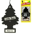 thumbnail image 4 of 6 LITTLE TREES Car Air Freshener Hanging Long Lasting Scent Auto Home Black Ice, 4 of 5