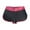 Black - blackpink, variant on SOLFIRE Womens Peak Athletic Compression Shorts, Black, Medium