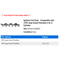 thumbnail image 2 of Ignition Coil Pack - Compatible with 1999 Jeep Grand Cherokee 4.0L 6-Cylinder, 2 of 2