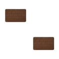 thumbnail image 3 of Maytalsory Quick-drying Bathroom Rugs Exquisite Crafted For Easy Cleaning Toilet Rugs Bath Mat Carpets Coffee 2PCS, 3 of 6