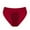 Wine, variant on dgysar Plus Size Period Panties, Low Rise Bikini Style, Absorbent & Leak-Proof for Menstrual Washable & Reusable. Black S
