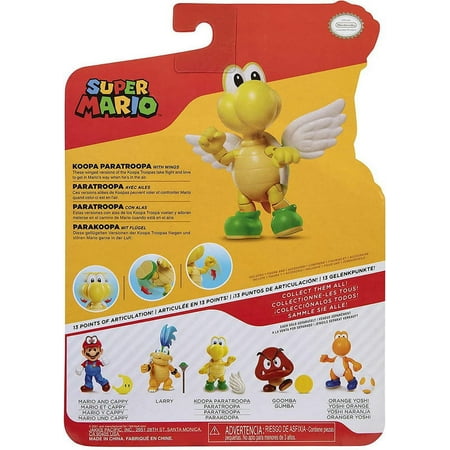 Green Para Koopa Troopa With Wings W24