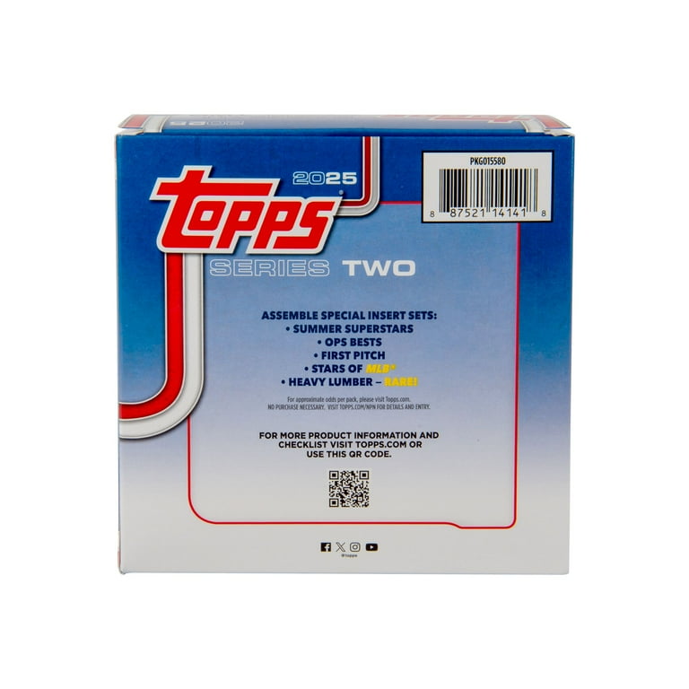 即日発送2025 Topps Series2 Baseball Mega Box 2025 Topps MLB Series Two Baseball Trading Card Mega Box