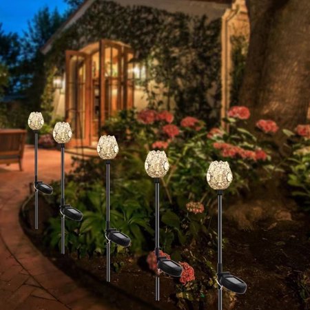 

Solar Lights Garden Outdoor Automatic On/Off Solar Flame Light