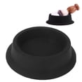 thumbnail image 4 of Bol de Rasage, Bol de Rasage de Salon en Silicone Noir pour Salon de Coiffure pour la Maison, 4 of 8