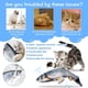 thumbnail image 5 of Juguete de pez para gato (28 cm), juguete eléctrico para pez, juguete interactivo para masticar, pez de imitación con carga USB, juguete de peluche lavable., 5 of 5