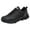 Black, variant on HCNTES women's Fashion Sneakers Lightweight Breathable Walking Shoes Tennis Training Shoe Non Slip Running Shoes(Grey,39)