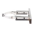 thumbnail image 2 of GUOOL Support de Tuyau de Cheminée Pince Durable en Acier Inoxydable Accessoire Collier de Serrage de Conduit de Fumée Argent, 2 of 9