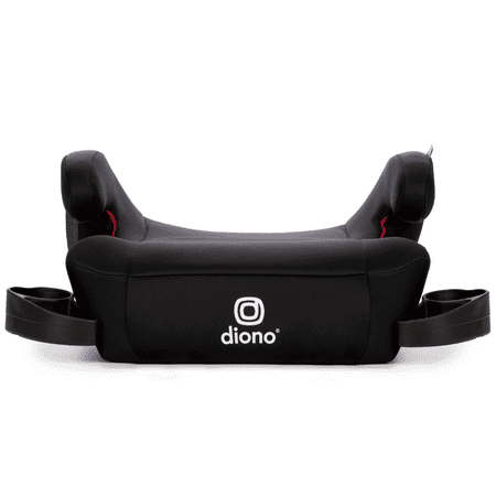 Diono Solana 2, No Latch, Lightweight Backless Booster, Black
