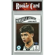 Certified Mint+ Lewis Miley 2023 Topps Living Set #636 Newcastle United Rookie Card Newcastle United