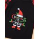 thumbnail image 3 of Pijamas navideños familiares Fiomva, conjunto familiar de pijamas navideños a cuadros de ciervo, ropa de dormir navideña para adultos, niños y bebés., 3 of 4