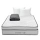 thumbnail image 1 of Colchón Queen Size Restonic Lipa Almohadas Royal Twin Protector de Colchón Lux, 1 of 8