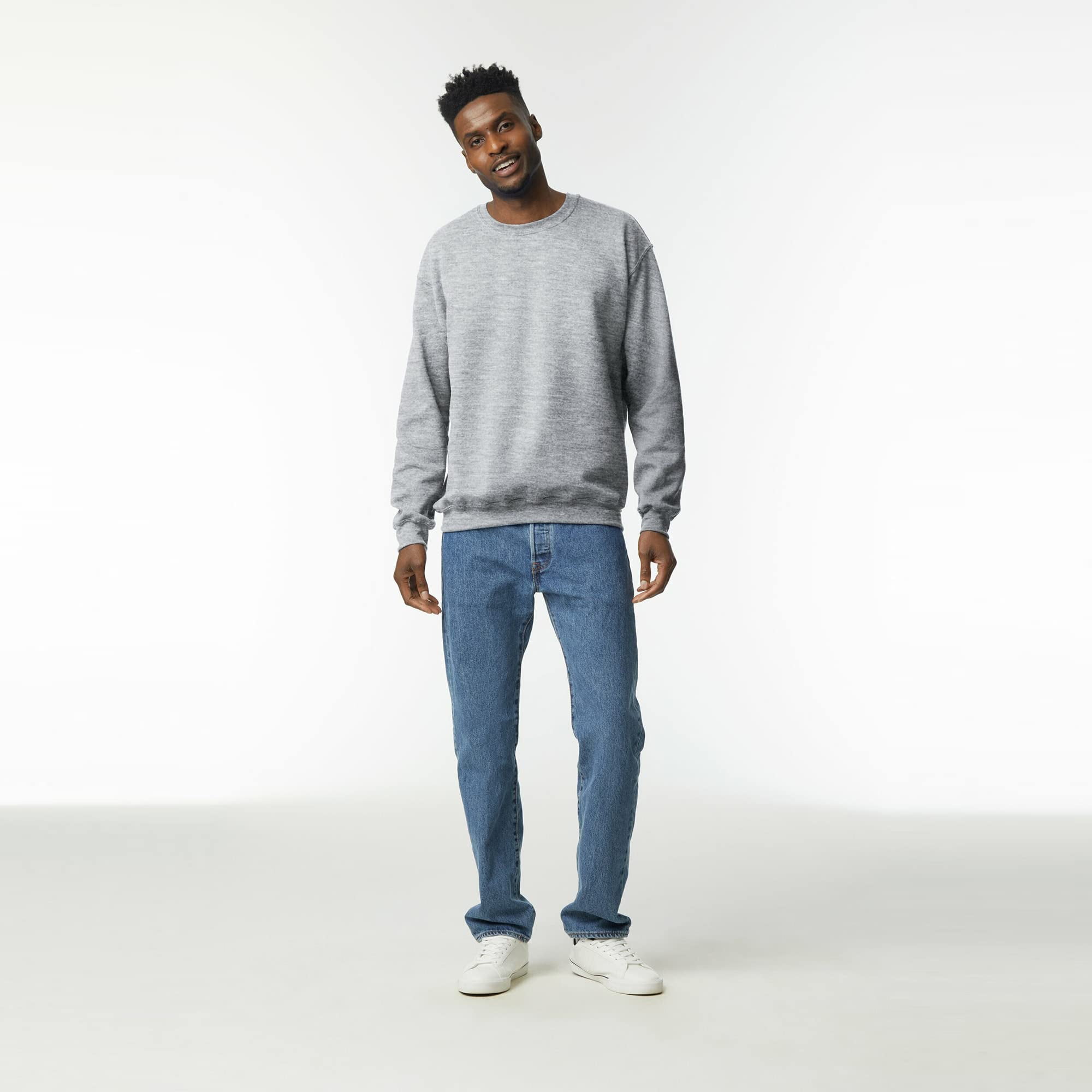 Gildan Men s Crewneck Sweatshirt White Michaels