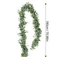 thumbnail image 3 of 6 Ft Artificial Green Garland , Realistic Ivy Garland Decoration,Particularly Clear and Real,Ivy Garland Decor for Wedding, Parties, Anniversaries, 3 of 6
