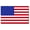 5x8 American, variant on Magnet Me Up American Flag Vinyl Automotive Magnet Decal, 5x8 In, Red, White and Blue