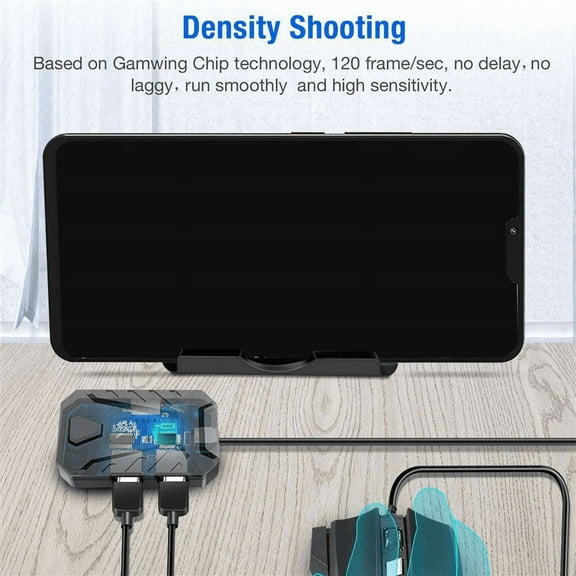 Keyboard and Mouse Converter Portable Mobile Gaming Adapter for Android Phone(Does not Support Ios System)