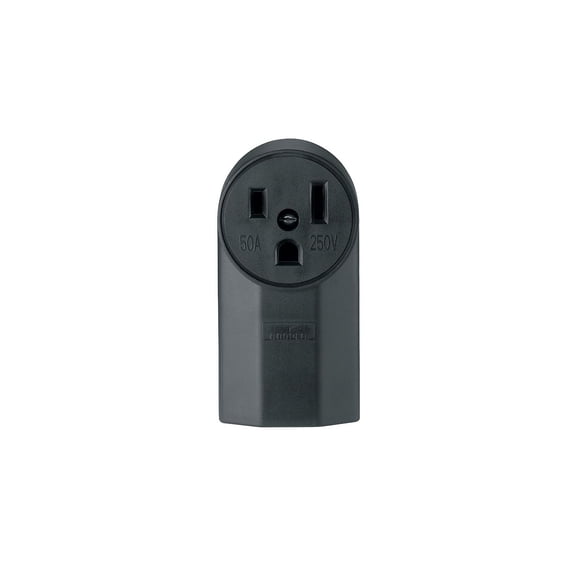 Cooper Wiring Devices 1252 Receptacle Black